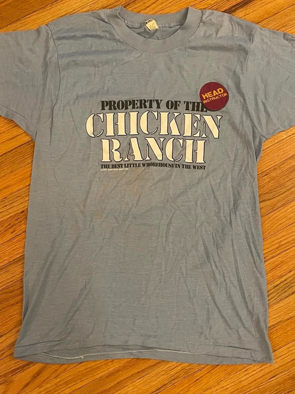 Vintage 80’s Chicken Ranch Brothel Nevada T-Shirt